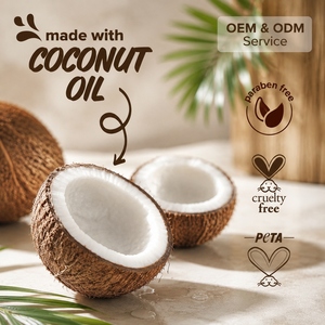 Shampooing OEM/ODM Miracle Curls pour cheveux bouclés, infusé à l'huile de coco, sans parabènes, 778 ml, produit hydratant pour cheveux bouclés - Product Image 5