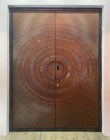 Portails d'entrée en aluminium coulé Prima Villa, qualité supérieure, porte antivol, design moderne pour extérieur, peinture électrostatique
