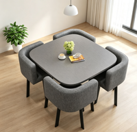 Table basse carrée en bois naturel japonais, style minimaliste, pour appartement, hôtel, tatami, table basse de loisirs, pieds en métal, multi-usages