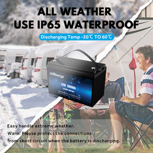 Paquete de batería personalizado de aplicación inteligente 12V 24V 50Ah 100Ah 200Ah BMS Lifepo4 Batería de fosfato de hierro y litio RV Batería de ciclo profundo - Product Image 5