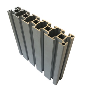 Perfil de Aluminio Anodizado Industrial de Fácil Montaje, Serie 6000, 3090/30150, Servicios de Extrusión, Soldadura, Doblado y Corte, Ranura en T - Product Image 2