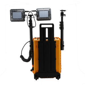 Mât télescopique portable LED <span class=keywords><strong>tour</strong></span> d'éclairage de <span class=keywords><strong>recherche</strong></span> de sauvetage d'urgence mobile Rechargeable avec alimentation CC IP65 émission blanche - Product Image 1