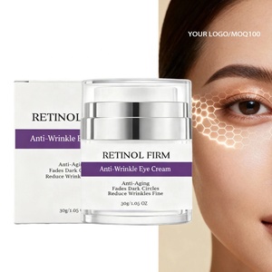 <span class=keywords><strong>Crema</strong></span> Contorno de Ojos <span class=keywords><strong>Antiarrugas</strong></span> de Marca Privada, Elimina Bolsas y Ojeras, Reduce la Hinchazón, con Retinol - Product Image 1
