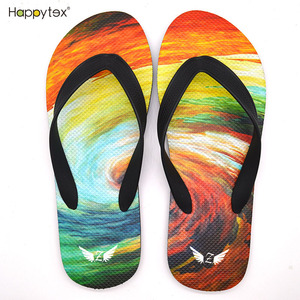 <span class=keywords><strong>Chanclas</strong></span> con estampado personalizado de fábrica para <span class=keywords><strong>hombre</strong></span>, Color sólido, PVC, impermeable, informal, suave, de alta tecnología - Product Image 3