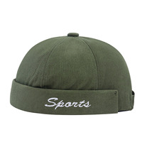 Chapeau Tang Rétro pour Hommes et Femmes, Chapeau de Propriétaire Tendance, Chapeau Melon Sans Bord