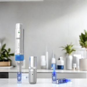 <span class=keywords><strong>Dermapen</strong></span> A6 sans fil à micro-aiguilles avec 5 vitesses pour les cernes et le blanchiment du visage et des yeux – Outil de soin de la peau - Product Image 5