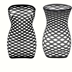 ชุดชั้นในเซ็กซี่ชุดชั้นในสตรีตาข่ายไม่มีเป้าชุดเดรสเว้าหลังชุดบอดี้สูทเซ็กซี่เร้าอารมณ์ - Product Image 1