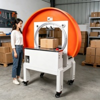Scelleuse orbitale de cartons à 360 degrés pour l'emballage circulaire complet des boîtes d'exportation robustes
