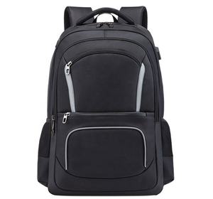 Sac à dos pour ordinateur portable unisexe imperméable en Oxford avec port USB intelligent, prix d'usine OEM, pour les voyages, les sports de plein air, capacité de 36 à 55 L - Product Image 2