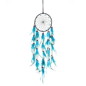 Atrapasueños de Árbol de la Vida con Cuentas de Diseño Avanzado, Adornos Colgantes, Campanas de Viento de Plumas Americanas, Decoración Metálica para Pared - Product Image 5