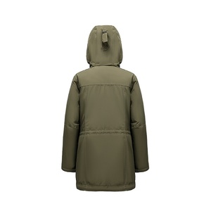 Veste <span class=keywords><strong>parka</strong></span> d'hiver <span class=keywords><strong>imperméable</strong></span> pour <span class=keywords><strong>femme</strong></span> Bechance, longue, à capuche, <span class=keywords><strong>chaude</strong></span>, avec un design matelassé, pour les voyages en plein air et l'usage quotidien - Product Image 3