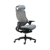 Vente en gros de chaise ergonomique super confortable design de colonne vertébrale chaise de bureau de direction de luxe en maille pivotante réglable pour patron