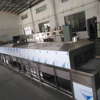 Nouvelle machine de lavage par pulvérisation industrielle à haute pression de type tunnel, nettoyeur haute pression pour appareil de meulage