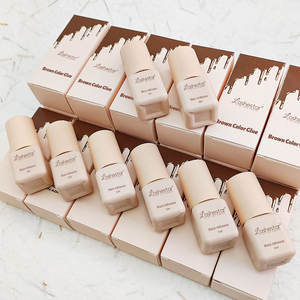 Colle pour Cils Végétalienne Personnalisée, Durée 6-8 Semaines, Séchage Rapide en 0,5 Sec, Colle Coréenne de Couleur pour Extensions de Cils Adhésif Super Bonder - Product Image 1