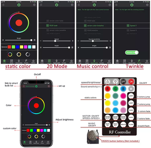 50W RGBW Funkelndes Glasfaser-Licht LED-<span class=keywords><strong>Engine</strong></span> Glasfaser-Sternenhimmel-Set App-Steuerung Sternenhimmel Glasfaser-Lichtquelle - Product Image 6