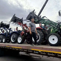 Mini-tracteur compact 4x4, pièces de tracteur, garantie longue durée, utilisation agricole, industrie, motoculteur, remorque, tracteurs de semis