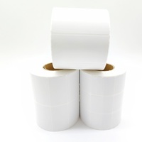 Papel Recubierto para Transferencia Térmica, Etiquetas Autoadhesivas para Impresión de Códigos de Barras 100*100*80*60*50*40*30, Uso Agrícola, en Stock