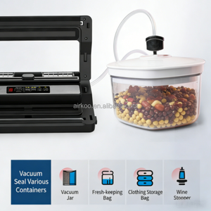 Machine de mise sous vide semi-automatique pour emballage alimentaire, utilisation sèche et humide, commerciale et domestique, électrique 220V/110V - Product Image 2