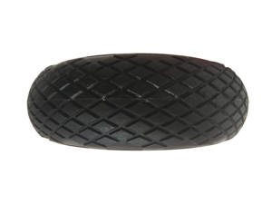 Pneu solide en cuir mousse PU de 10 pouces 3.00-4 roue de remorque de bateau industriel roue solide en plastique utilisée - Product Image 2