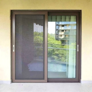 Yimu P40 - <span class=keywords><strong>Puerta</strong></span> <span class=keywords><strong>Abatible</strong></span> de Aluminio Resistente con Malla de Fibra de Vidrio Invisible, Cerradura para <span class=keywords><strong>Puerta</strong></span>, Pantalla Antimosquitos e Insectos para Patio, <span class=keywords><strong>Puerta</strong></span> Delantera/Trasera - Product Image 6
