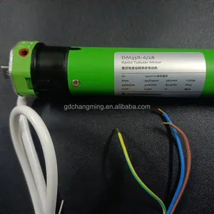 High Quality DM35R 6Nm/10Nm Smart Fast Roller Motor Remote Control Dry Connect AC DC Slient Tubular Motor