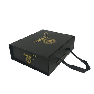Luxury Women Clothing Shoes Big Storage Paper Packaging <b>Magnetic</b> Closure Folding Cardboard <b>Boxes</b> With Ribbon Handle - Product Image 3