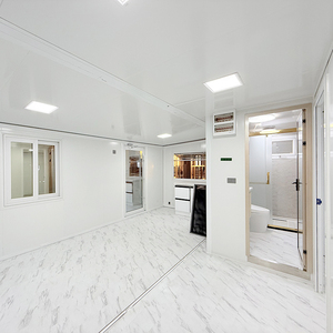 Maison conteneur préfabriquée extensible de 20 pieds, design modulaire avec 3 chambres, salle de bain, terrasse, maison préfabriquée modulaire économique - Product Image 4