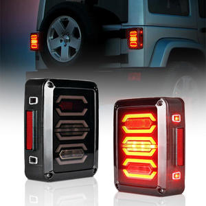 Bas prix 12V 24V Euro / US Version feu arrière lentille <span class=keywords><strong>LED</strong></span> <span class=keywords><strong>clignotant</strong></span> frein feu arrière arrêt de stationnement lampe de secours pour <span class=keywords><strong>Jeep</strong></span> <span class=keywords><strong>Wrangler</strong></span> <span class=keywords><strong>JK</strong></span> - Product Image 1