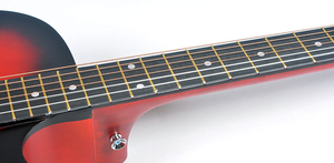 Guitarra acústica al por mayor venta directa de fábrica precio barato 41 pulgadas guitarra acústica tilo buena calidad - Product Image 5