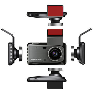 מלא Hd רחב זווית 4 אינץ Ips מסך קדמי ואחורי כפול ערוץ רכב דאש מצלמה קופסא שחורה <span class=keywords><strong>Dvr</strong></span> - Product Image 3