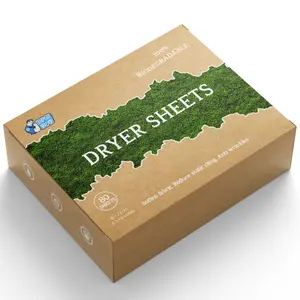 OEM nhà sản xuất máy sấy tấm thơm hoa oải hương thực vật dựa trên phân hủy sinh học vải làm mềm máy sấy tờ - Product Image 2