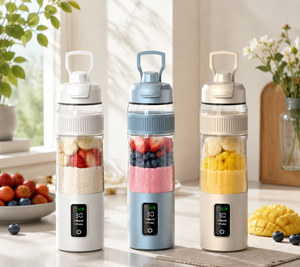 New Trending 2026 Hot Portable Blender Handheld Slow Masticating Juicer with Safety Lock 20oz Smart Juice Fruit <b>Vegetable</b> Bottle - Product Image 6