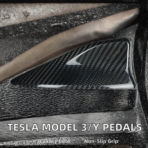 Capot d'antenne de voiture en fibre de carbone de luxe à clipser pour 2024-2025 Noir - Product Image 2