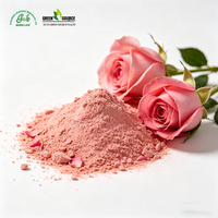 Poudre de fleur de rose de qualité alimentaire, emballage en fût, en vrac