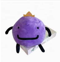 Peluche Kawaii Rouge Anime de Jeu, Rembourrée en Coton PP, Jouet Créatif, Périphérique de Jeu, Décoration de Collection, Cadeau
