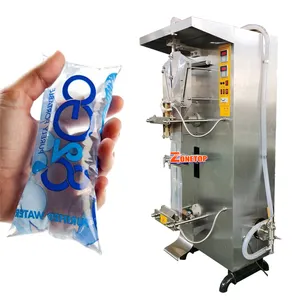 Fabriek Levering Redelijke Prijs Automatische Kleinschalige Plastic Zak Zakje Water Verpakking En Sluitmachine