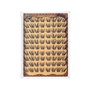 Meng <strong>Duo</strong> Princess False <strong>Eyelashes</strong> 80 Pairs C Curl Upper Lashes Natural Segmented Style - Product Image 5