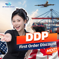 Agent d'expédition fiable porte-à-porte DDP, transitaire, support logistique express complet pour les États-Unis et le Canada