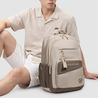 Sac à dos en tissu Oxford durable, grande capacité, pour étudiants, voyages, hommes, femmes, sac à dos pour ordinateur portable durable