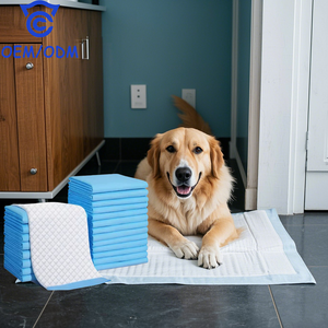 Almohadillas de entrenamiento para cachorros de carbón Almohadilla desechable para orinar de perros hecha de tejido y PE para perros y cachorros - Product Image 1