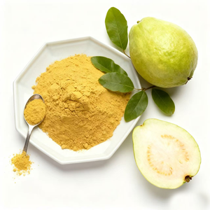 100% bubuk ekstrak jambu kristal organik alami murni bubuk guave kering beku bubuk buah jambu kristal bubuk - Product Image 1