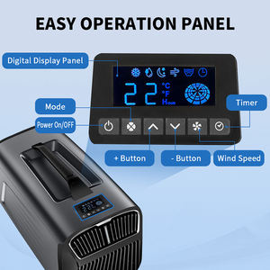 אוהל קמפינג נייד מיני נייד מזגן 110v 220 סוללה מופעל חיצוני קריר חיצוני קריר עבור rv מחנה rv מכונית - Product Image 2