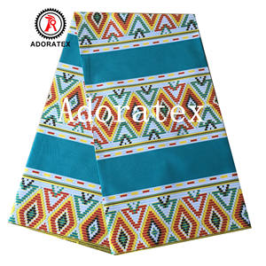 <span class=keywords><strong>2021</strong></span> de moda popular Adora kente JAVA ankara tela de impresión de cera africana - Product Image 2
