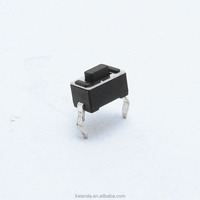 Micro Interruttore Tattile 6.1*3.6, Testa Quadrata ad Angolo Retto, Altezza 5mm, Tensione Massima 12V, Elettronico in Plastica 1NO1NC per Elettrodomestici