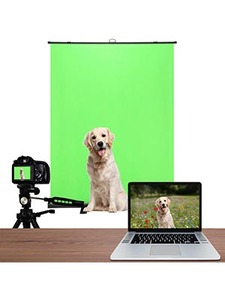 Projecteur de traction manuel en hausse de sol Chromakey Cromakey Chroma Key Background Fond d'<span class=keywords><strong>écran</strong></span> vert - Product Image 5