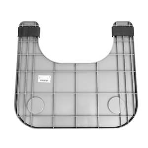 Vassoio per sedia a rotelle con portabicchieri grigio PEPE P10036 - Product Image 1