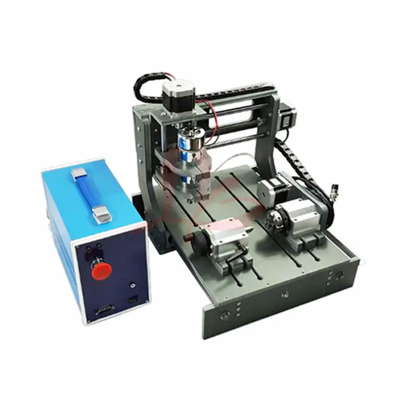 มินิเราเตอร์cnc เครื่องประดับความแม่นยำสูง Cnc เราเตอร์cnc เครื่องแกะสลักทอง2030 4แกน