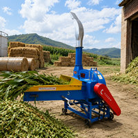 Broyeur d'ensilage agricole commercial 9Z-5.5, coupe-fourrage, hacheuse d'herbe