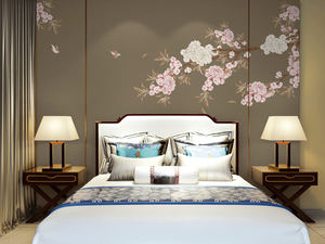 Personnalisé 3d Chinois Floral <span class=keywords><strong>Oiseaux</strong></span> Plante Arbre Bambou Feuilles <span class=keywords><strong>Papier</strong></span> <span class=keywords><strong>Peint</strong></span> À La Main <span class=keywords><strong>Chinoiserie</strong></span> Nature Paysage Murale <span class=keywords><strong>Papier</strong></span> <span class=keywords><strong>Peint</strong></span> - Product Image 2