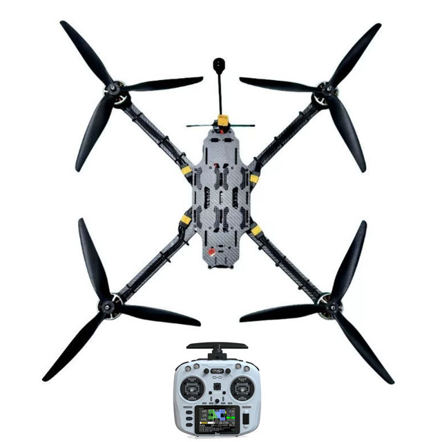 15 Inch FPV Racing Drone Carbon Fiber F405 110A ESC Stack Starlight Camera 380KV Motor-4218 Secure Protective 8KG Payload